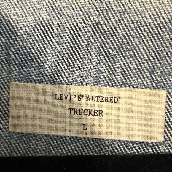 Levi’s Altered Reform Denim Patchwork Trucker Jacket - Picture 4 of 16